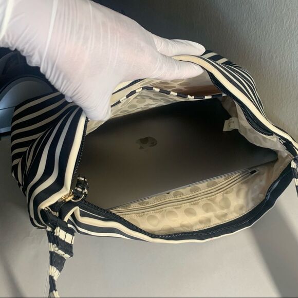 Kate Spade Cammy Crossbody Flatiron Stripes Bag - Picture 8 of 10